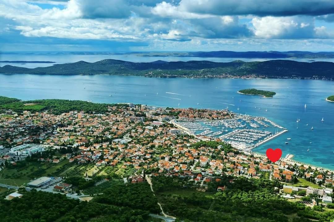 Beach Apartment Roza Biograd Oneroom - Premium Location Biograd na Moru Kültér fotó