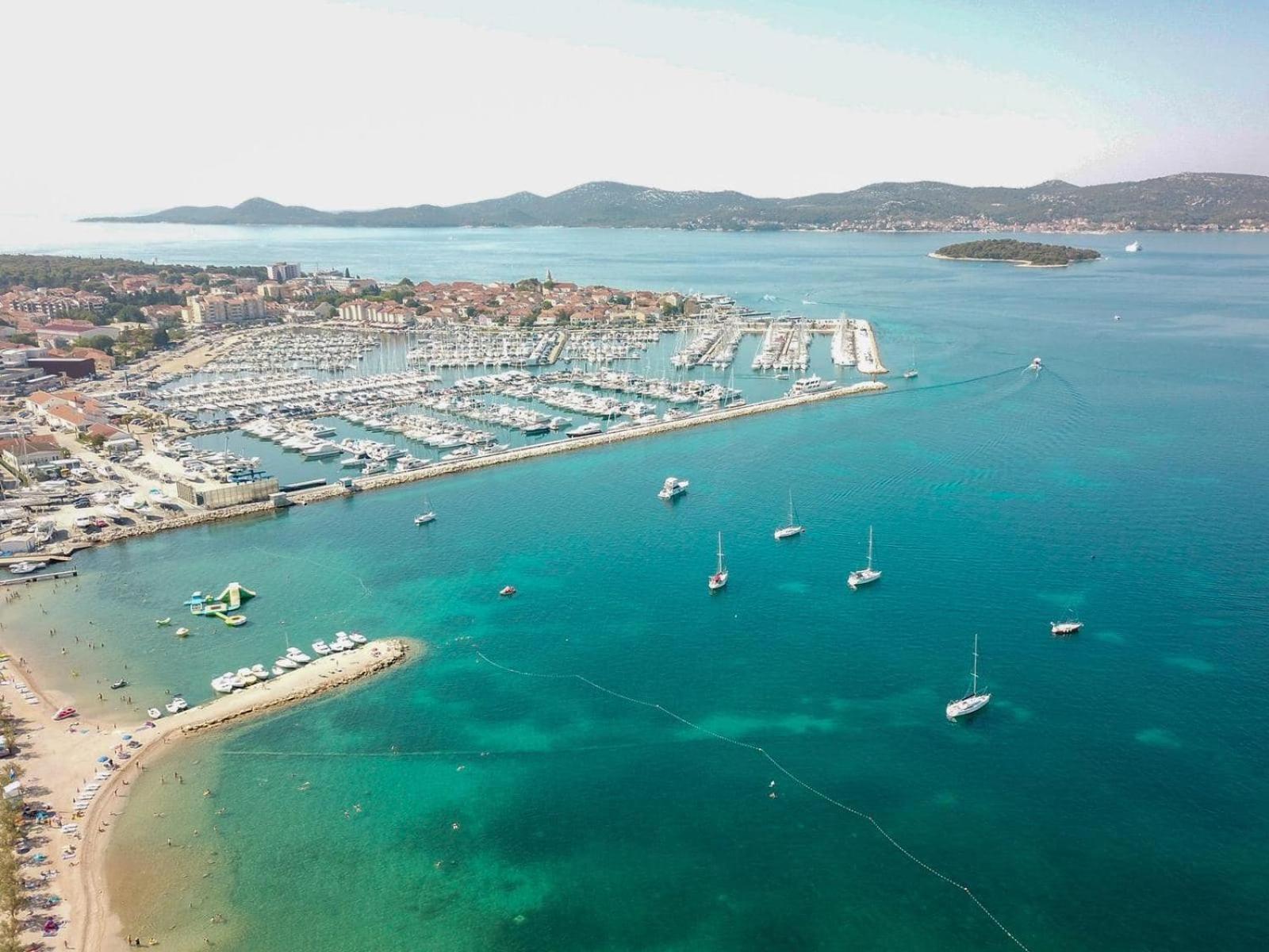 Beach Apartment Roza Biograd Oneroom - Premium Location Biograd na Moru Kültér fotó